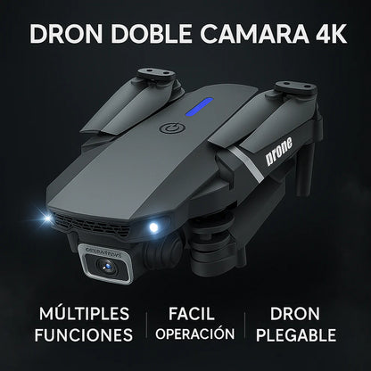 DRON 4K PRO MAX — DOBLE CÁMARA + MALETÍN PREMIUM GRATIS🔥