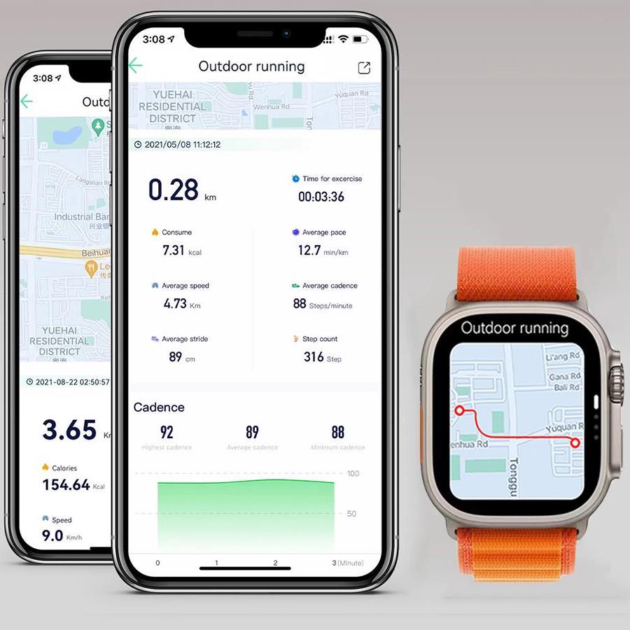 Smartwatch Ultra Pro + 1 correa GRATIS.