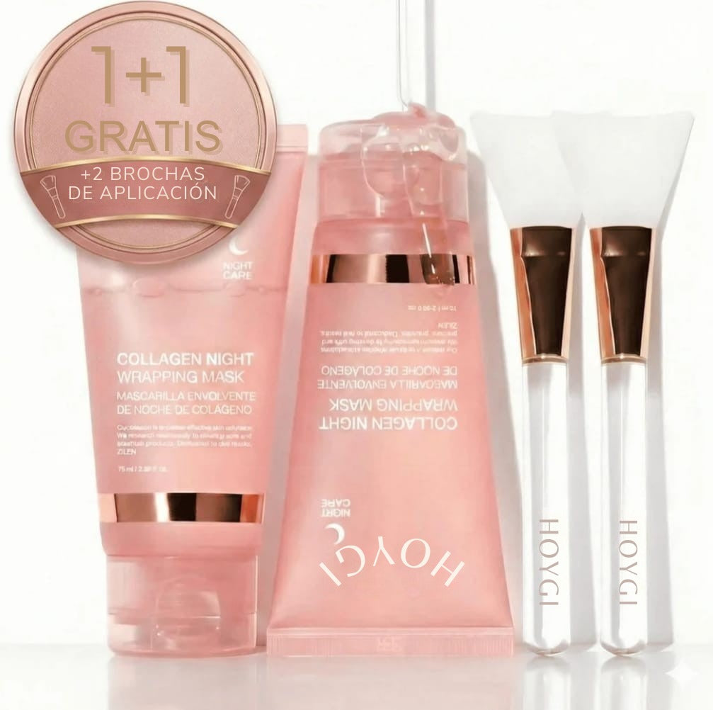 HOYGI Mascarilla facial de colágeno