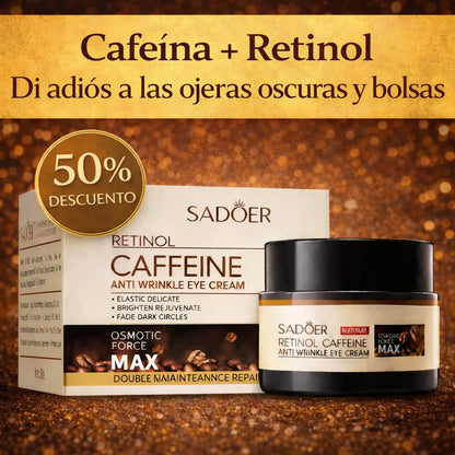Contorno de Ojos con Cafeína y Retinol – Desinflama y Revitaliza